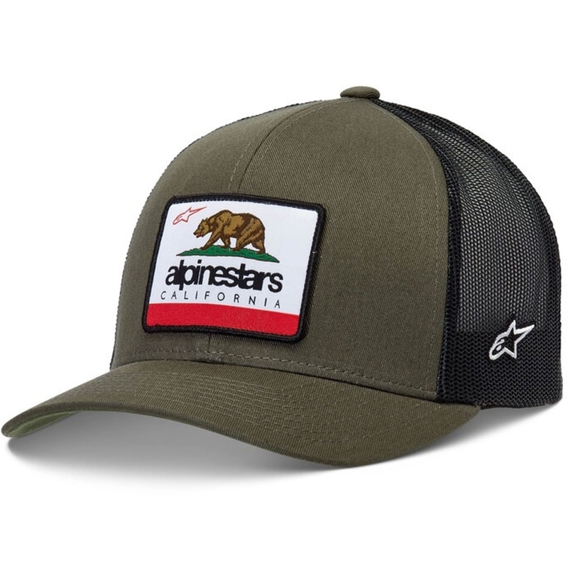 Шапка Alpinestars CALI 2.0 зелена