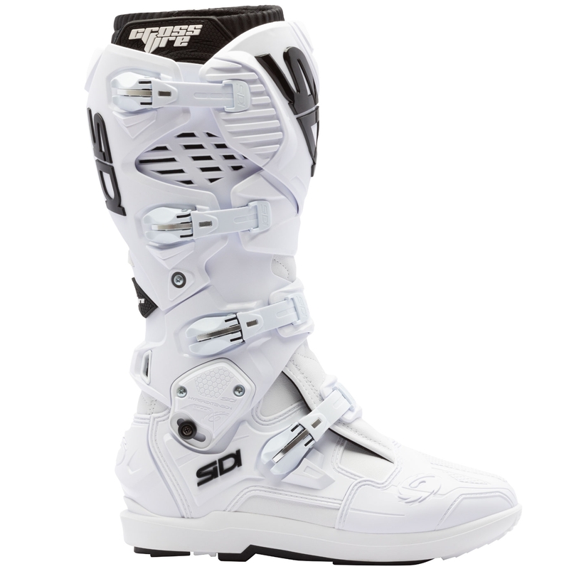Мотоциклетни ботуши SiDi Crossfire 3 SRS бяло-черно