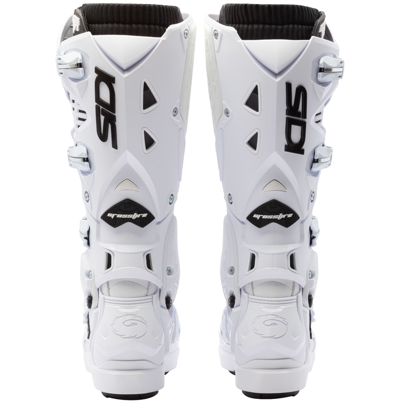 Мотоциклетни ботуши SiDi Crossfire 3 SRS бяло-черно