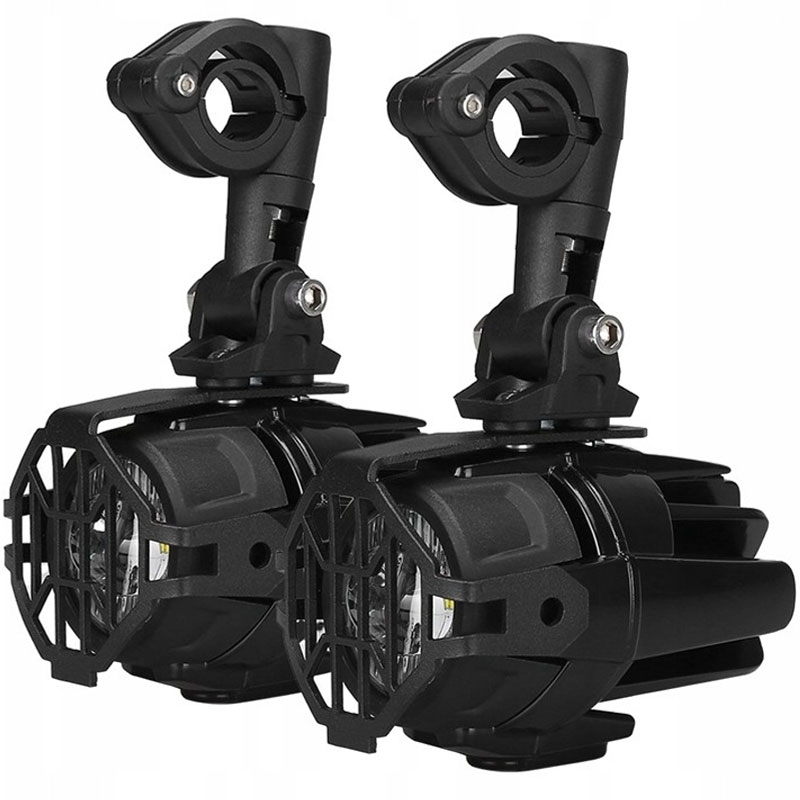Допълнителни LED светлини St Tuning със защитен капак за BMW R1200 GS и R1250 GS LC 2013-2019