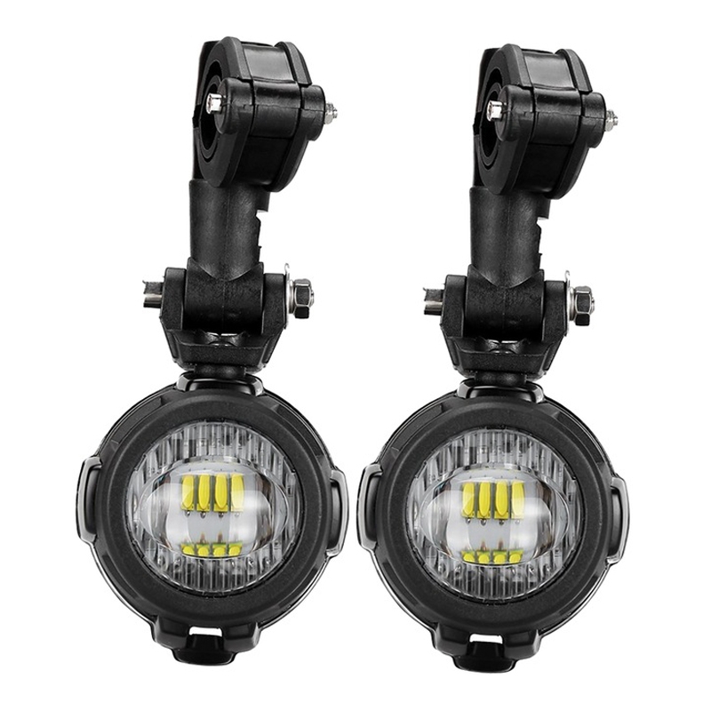 Допълнителни LED светлини St Tuning със защитен капак за BMW R1200 GS и R1250 GS LC 2013-2019