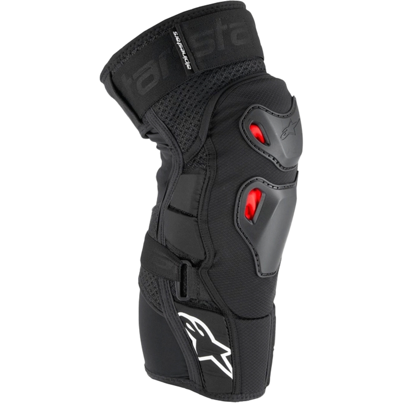 Наколенки Alpinestars Bionic Pro Plasma черно-червено-бели