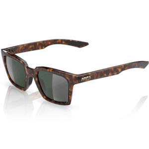 100% Erba слънчеви очила със зелени лещи