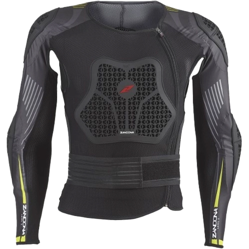 Протектор за тяло Zandona Netcube X7 black-fluo yellow 170-179 cm