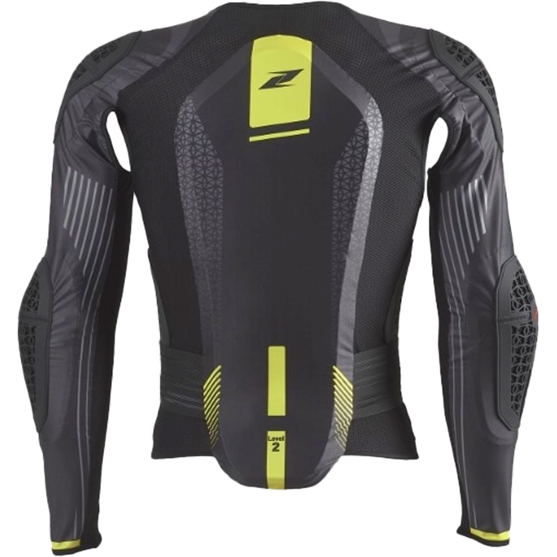 Протектор за тяло Zandona Netcube X7 black-fluo yellow 170-179 cm