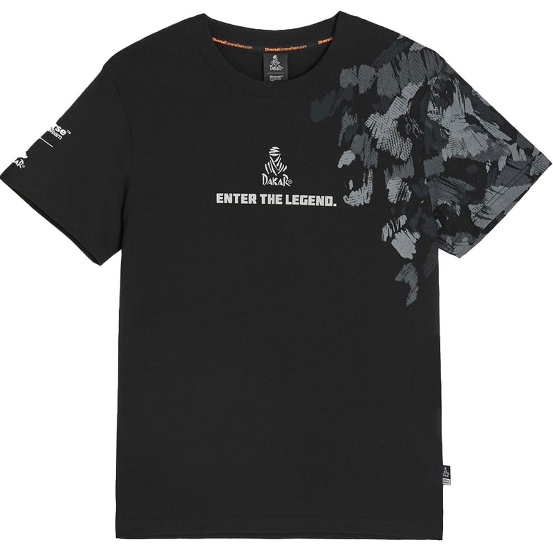 Тениска Dakar CAMO 256 черна
