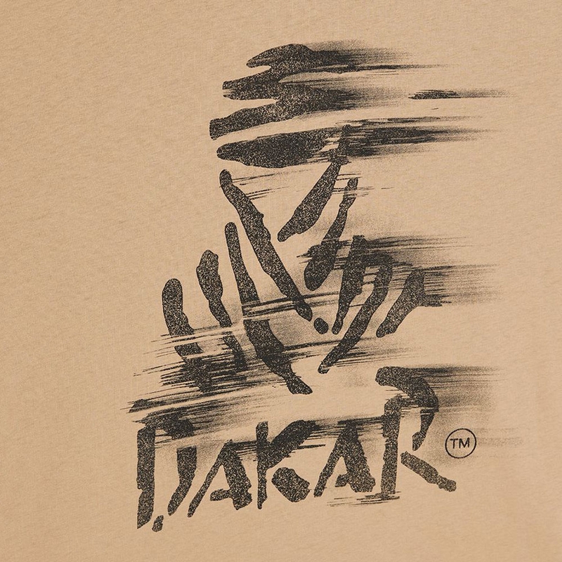 Тениска Dakar DES 1225 пясъчно-черна