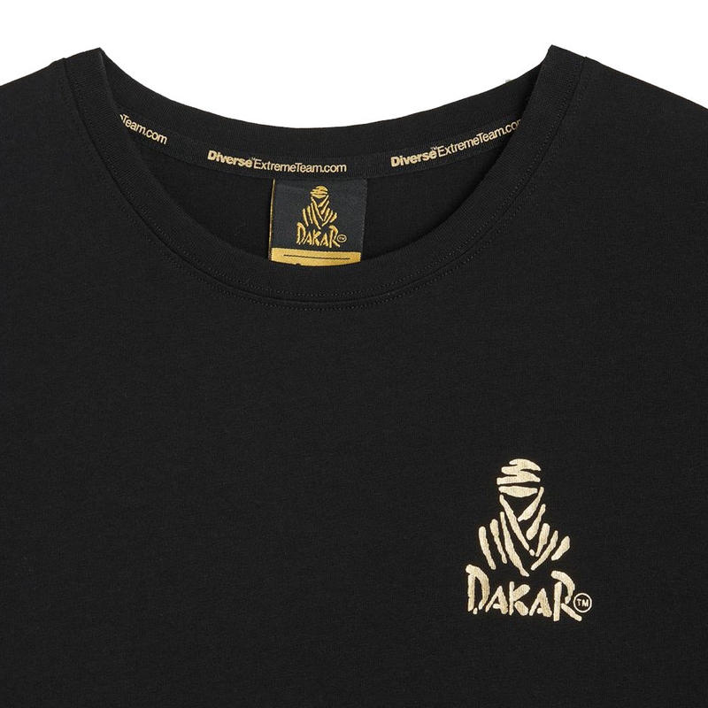 Тениска Dakar LOGO SM 256 черна