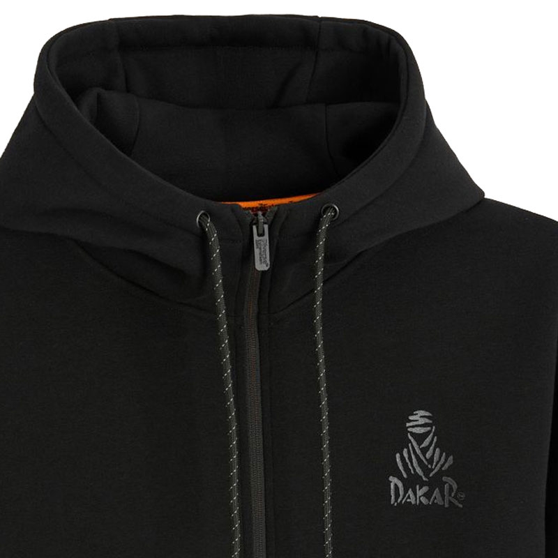 Суичър с качулка Dakar VIP ZIP H25 черен