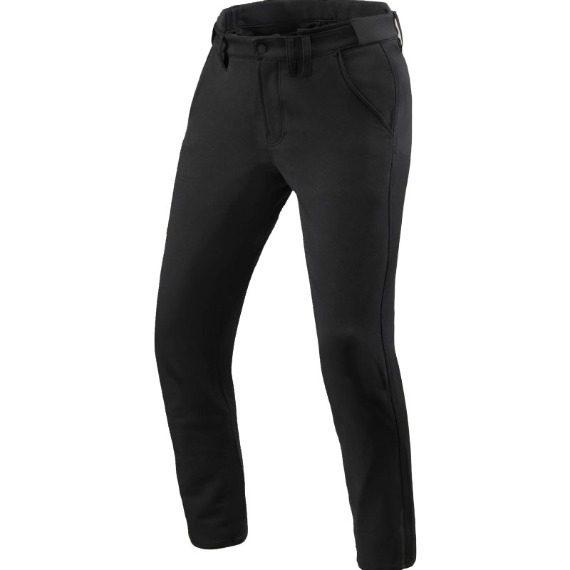 Revit Chino Mason Slim екстра къси мотоциклетни панталони черни