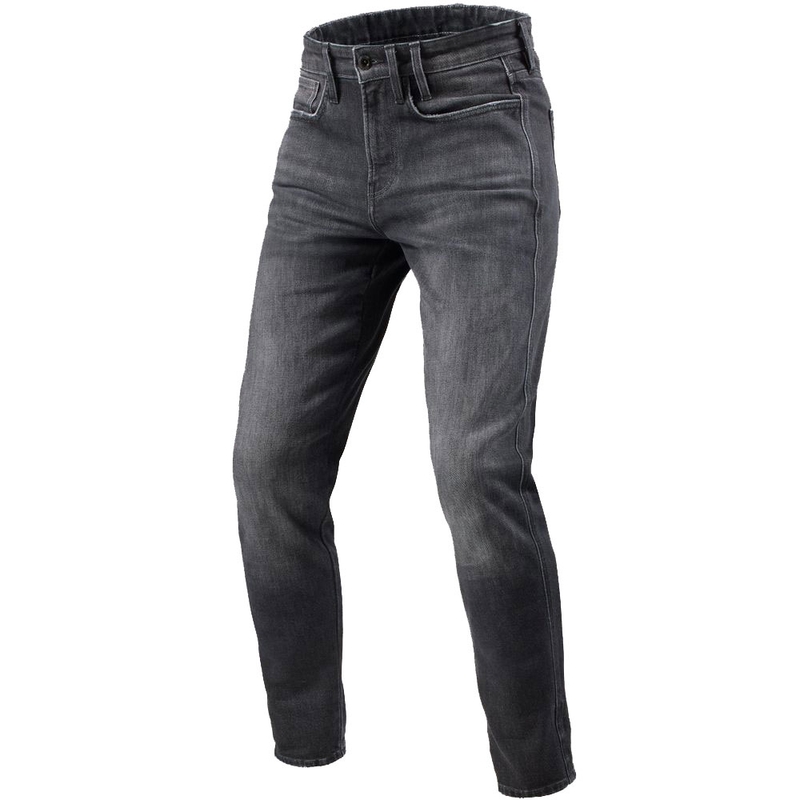 Мотоциклетни дънки Revit Kai Skinny Extra Cropped, средно големи, каменно сиви
