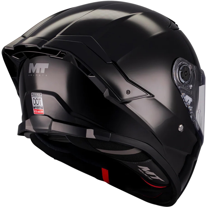 Мотоциклетна каска MT Thunder 4 SV Pure A1 черна