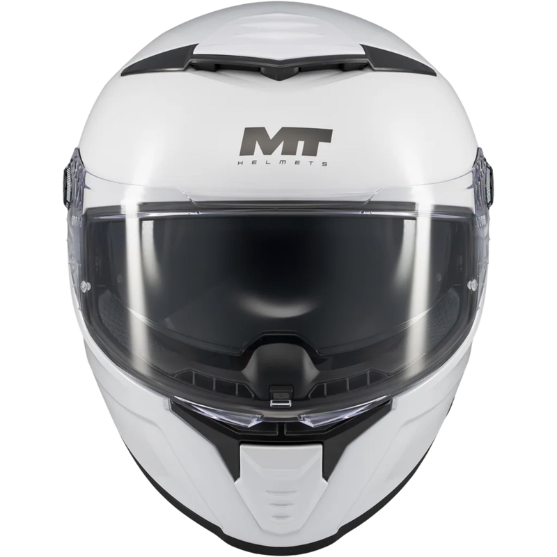 Мотоциклетна каска MT Thunder 4 SV Pure A0, бяла