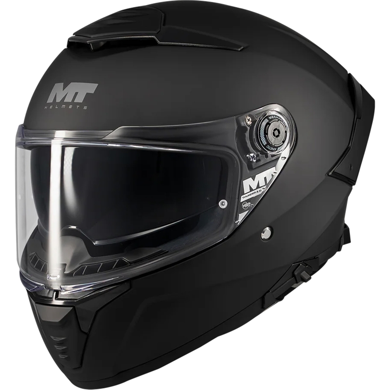 Мото каска за цял нос MT Thunder 4 SV Pure A1, матово черна