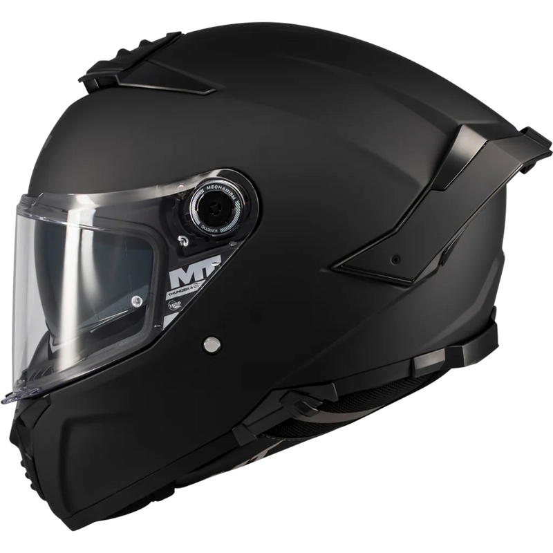 Мото каска за цял нос MT Thunder 4 SV Pure A1, матово черна