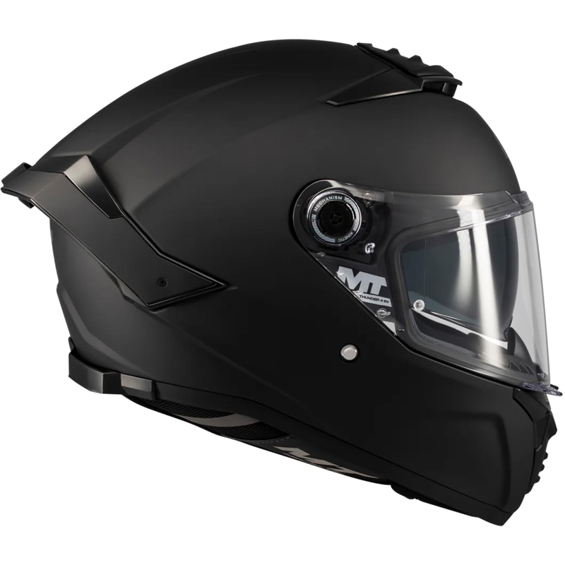 Мото каска за цял нос MT Thunder 4 SV Pure A1, матово черна