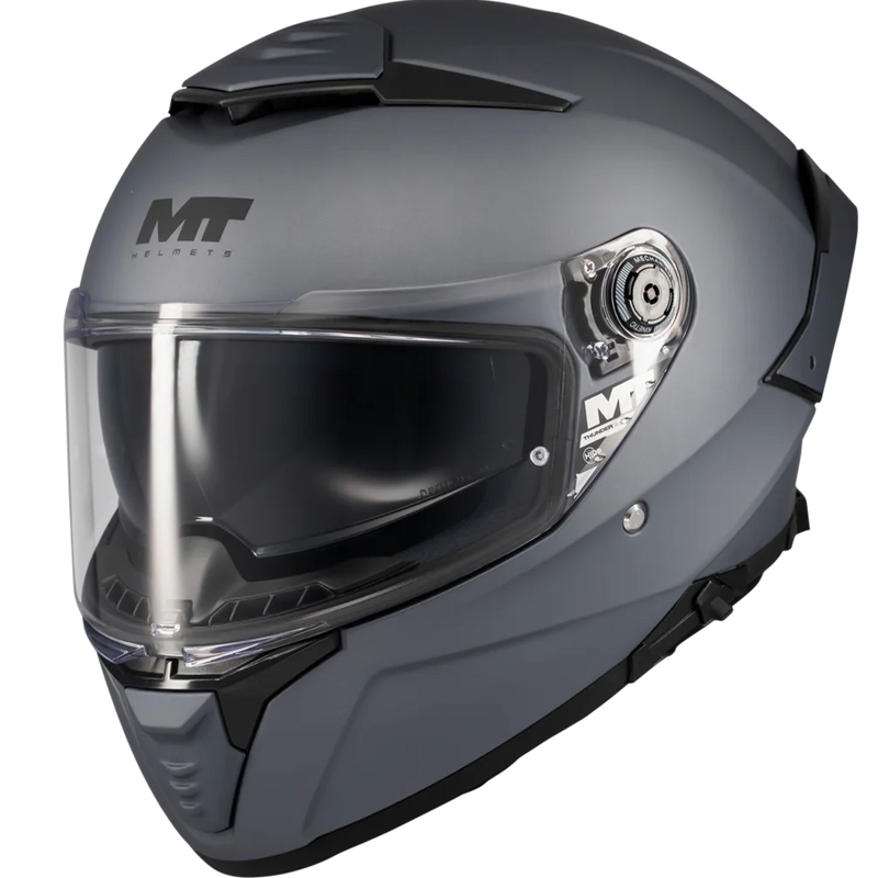Мото каска за цял нос MT Thunder 4 SV Pure A2 матово сива