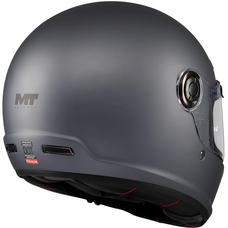 Мотоциклетна каска MT Jarama SV Pure A2 матово сива