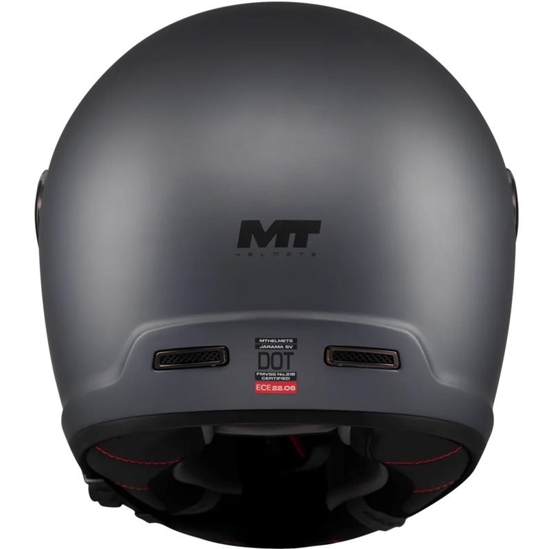 Мотоциклетна каска MT Jarama SV Pure A2 матово сива