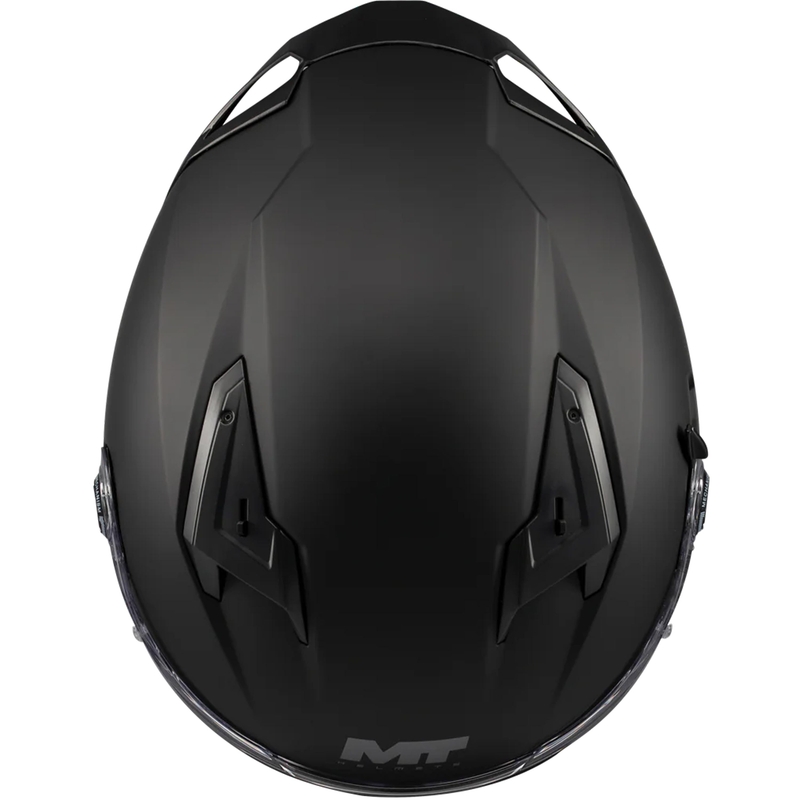 Мотоциклетна каска MT Braker SV Pure A1 черна мат