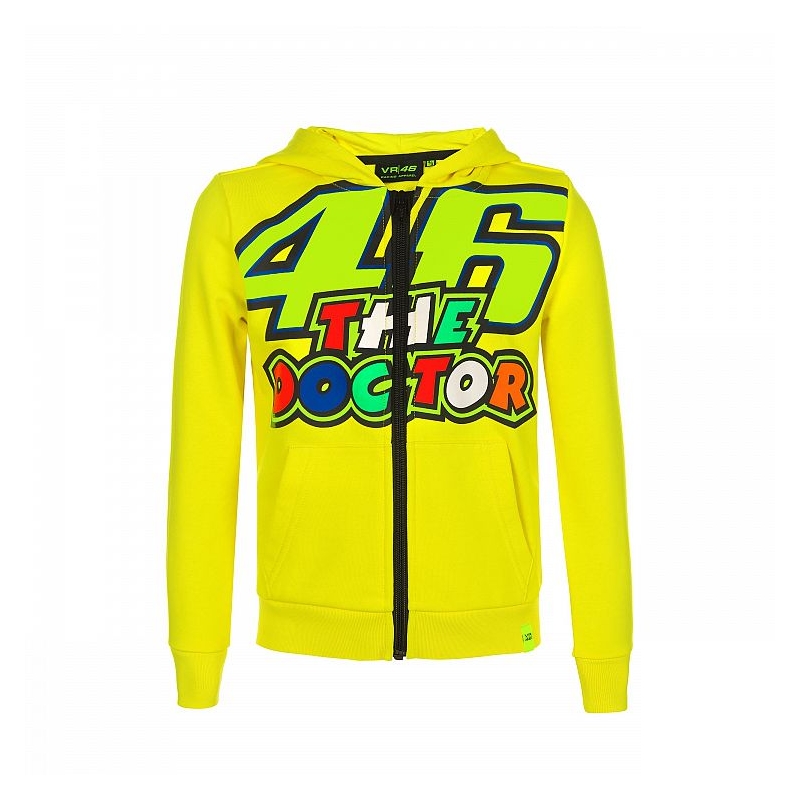 Dětská mikina VR46 Valentino Rossi žlutá