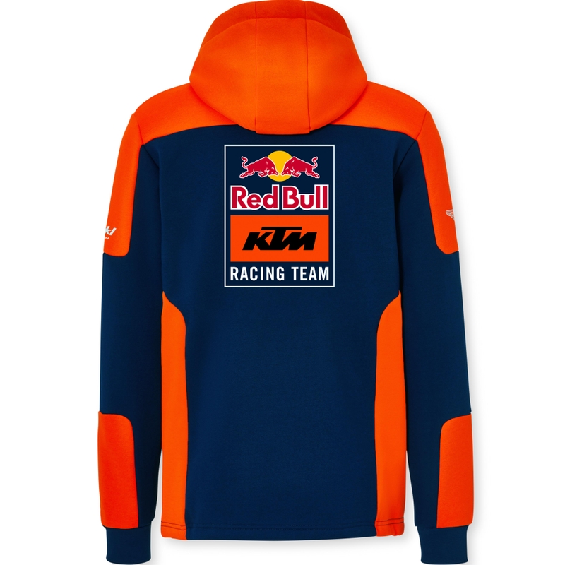KTM Replica Team качулка синьо-оранжева