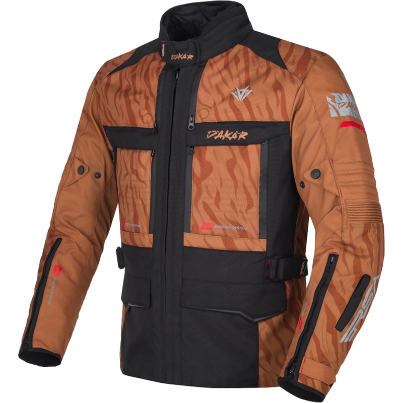 Мотоциклетно яке RSA Dakar 2 sand-black-red