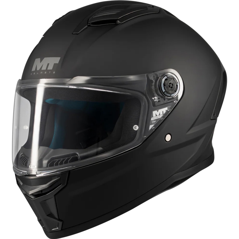 Мотоциклетна каска MT Stinger 2 Pure A1, матово черна