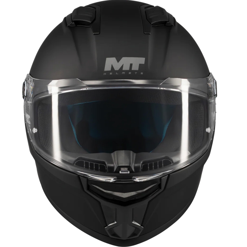 Мотоциклетна каска MT Stinger 2 Pure A1, матово черна