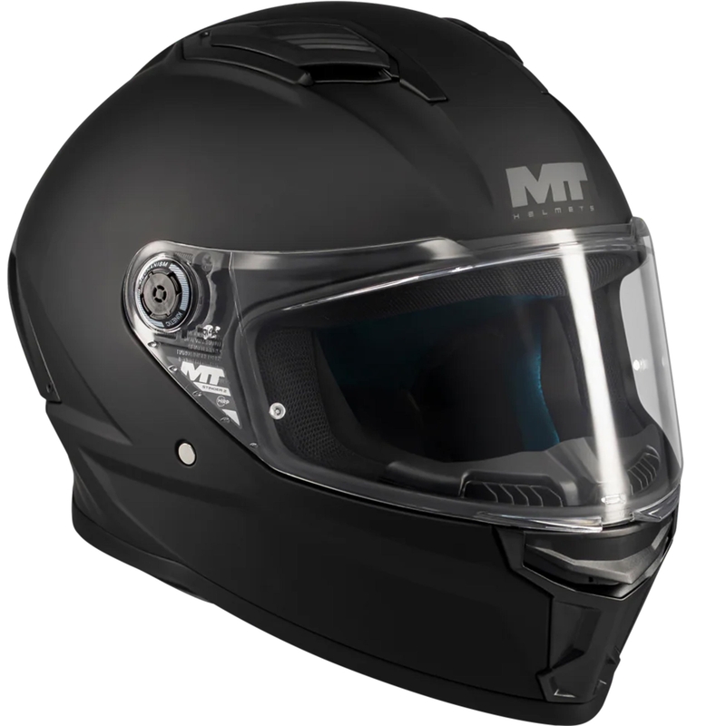 Мотоциклетна каска MT Stinger 2 Pure A1, матово черна