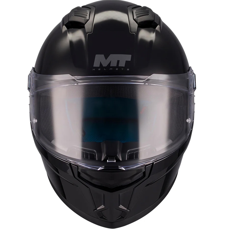 MT Stinger 2 Pure A1 Мотоциклетна каска с пълно лице, черна
