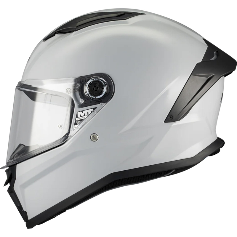 Мотоциклетна каска MT Stinger 2 Pure A12, сив цвят