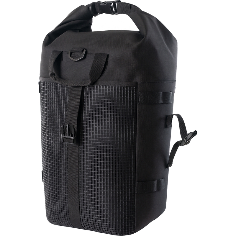 Водоустойчива чанта за мотоциклет MotoZem DryBag черна 27.5 л