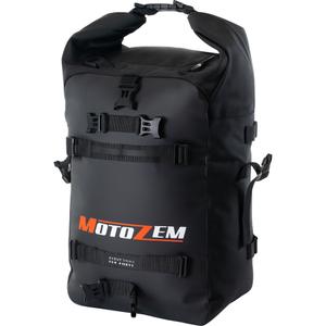 Водоустойчива чанта за мотоциклет MotoZem DryBag черна