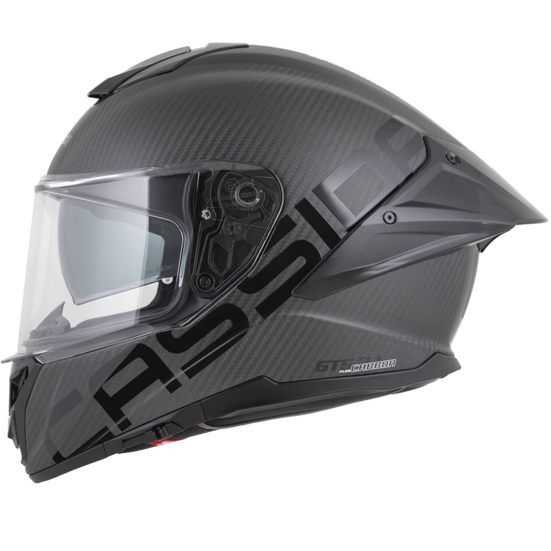 Cassida Integral GTS 2.1 Plus Carbon каска за мотоциклет с пълно лице, матово карбоново-черно-бяло