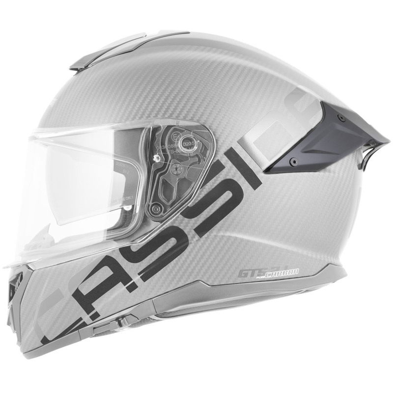 Cassida Integral GTS 2.1 Plus Carbon каска за мотоциклет с пълно лице, матово карбоново-черно-бяло