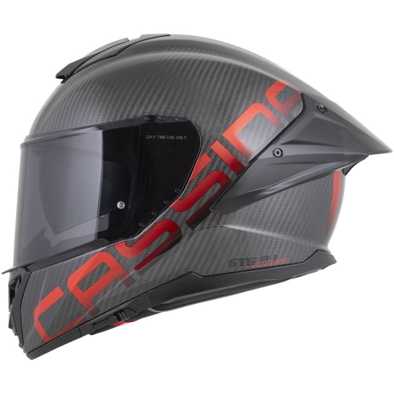 Cassida Integral GTS 2.1 Plus Carbon каска за мотоциклет с пълно лице, матово карбоново-червено