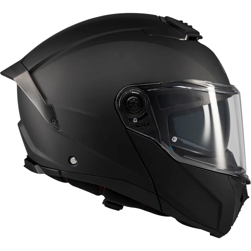 Мото каска MT Atom 2 SV Pure A1 с отваряща се дръжка, матово черна