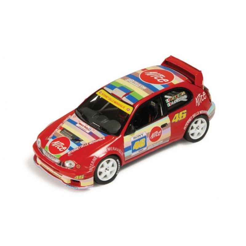 Model automobilu VR46 TOYOTA Corolla WRC Rally Monza 2004 DA26