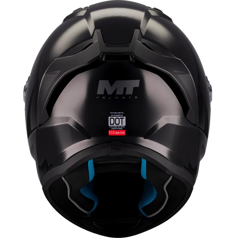 Детска каска за мотоциклет MT Stinger 2 A1, матово черна