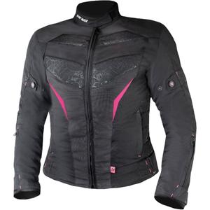 Дамско яке за мотоциклет Street Racer Rose Black and Pink