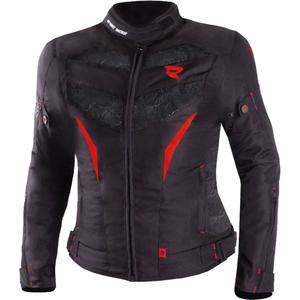 Дамско яке за мотоциклет Street Racer Rose Air Black and Red