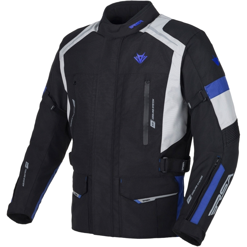 Мотоциклетно яке RSA EXO 2 black-grey-blue