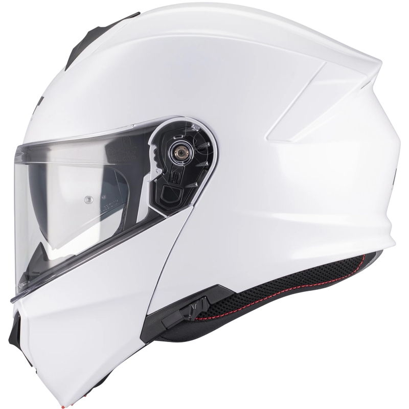 Каска за мотоциклет MT Genesis SV Pure A0, бяла, с отваряне