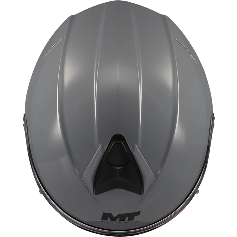 Каска за мотоциклет MT Genesis SV Pure A12, сив цвят