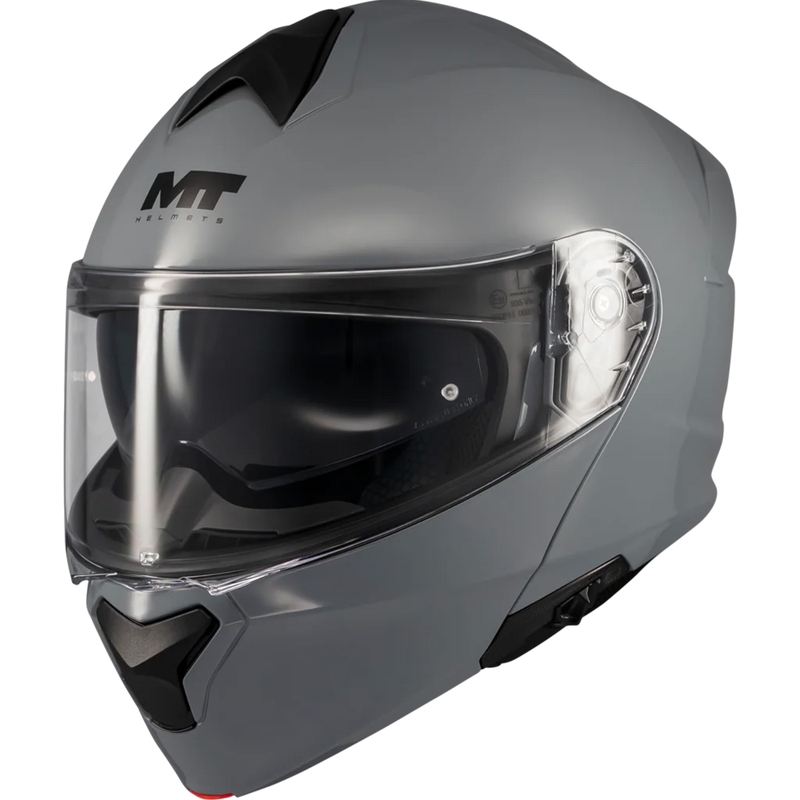 Каска за мотоциклет MT Genesis SV Pure A12, сив цвят