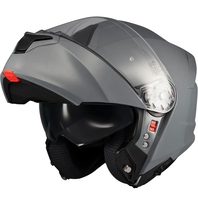Каска за мотоциклет MT Genesis SV Pure A12, сив цвят
