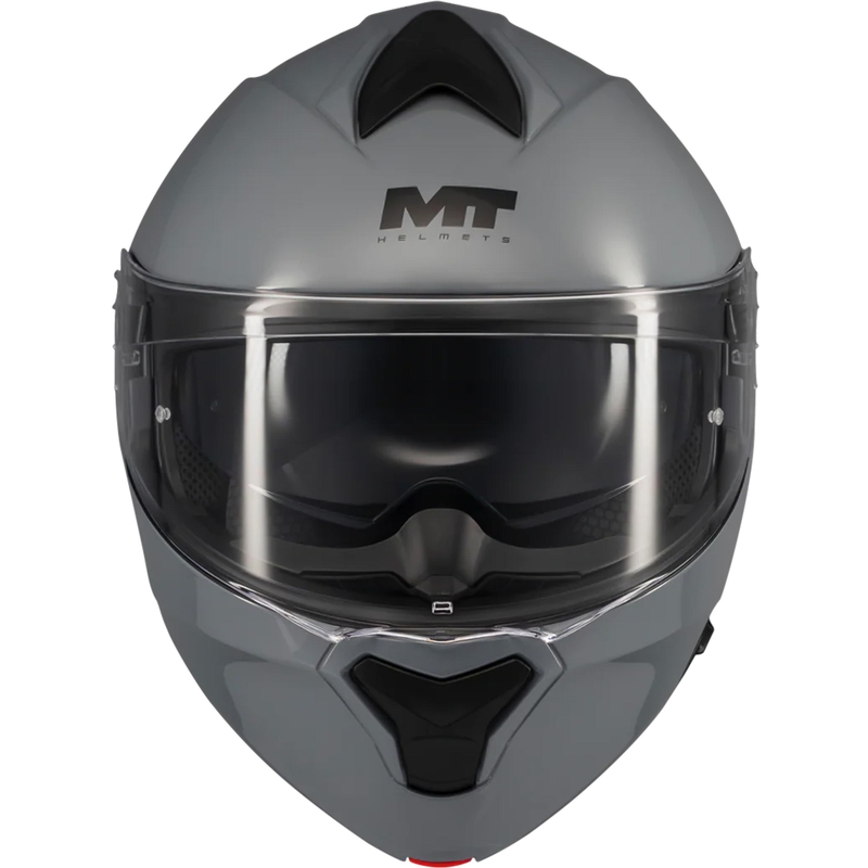 Каска за мотоциклет MT Genesis SV Pure A12, сив цвят