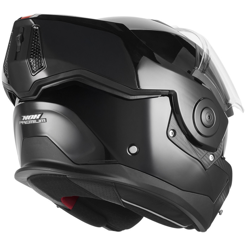 NOX PREMIUM Spinner Мотоциклетна каска с капаче, черна