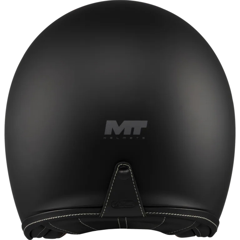 Каска за мотоциклет MT Lemans 2 SV S Pure A1 с отворено лице, матово черно
